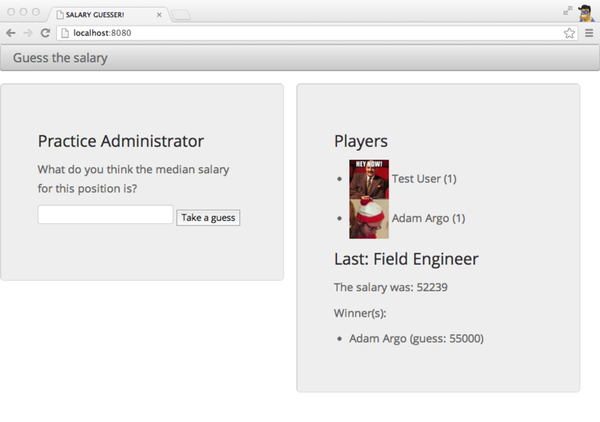 HackDaySalaryGuesser HackDaySalaryGuesser